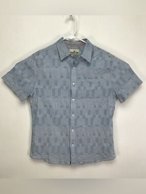 The Normal Brand men’s short sleeve button up shirt medium